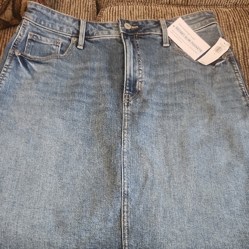 Old Navy Light Blue Straight Jeans
